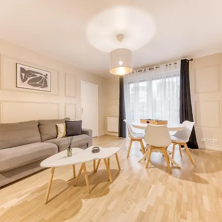 39m2 - Free Parking - Rer C - Metro 13-14 - Ascenseur - Easy Check In - Apartment Asnieres-sur-Seine